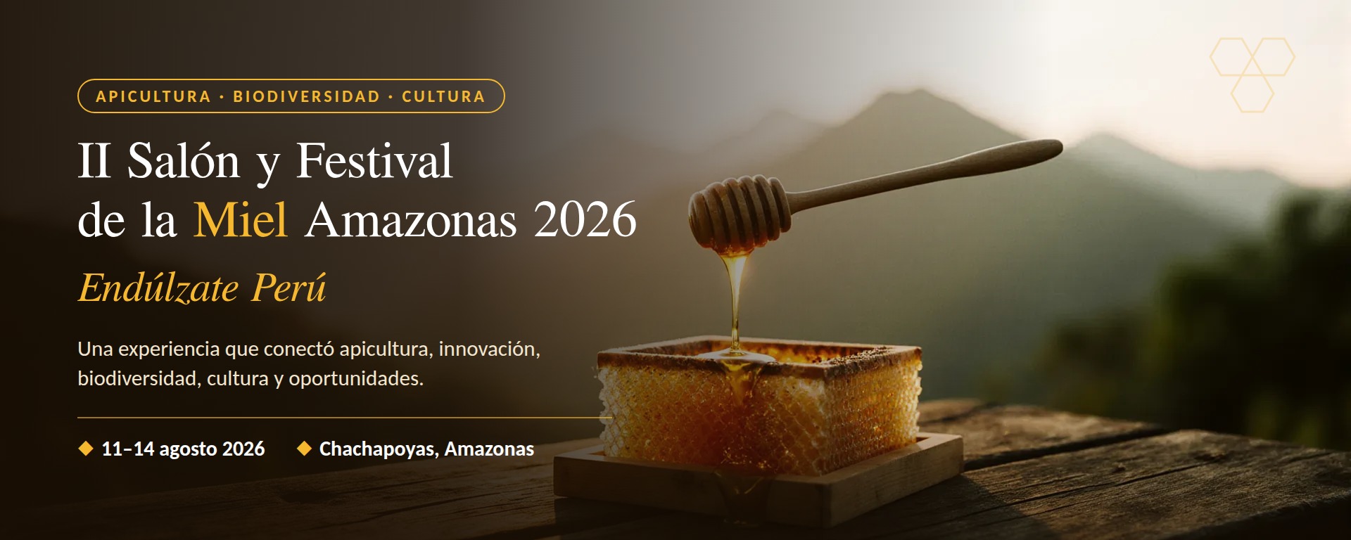 II Salón y Festival de la Miel Amazonas 2026 – Endúlzate Perú