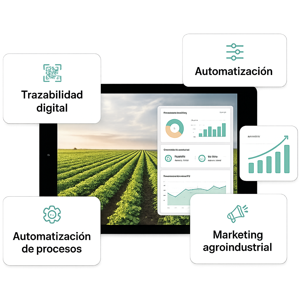 Marketing digital para empresas agroindustriales